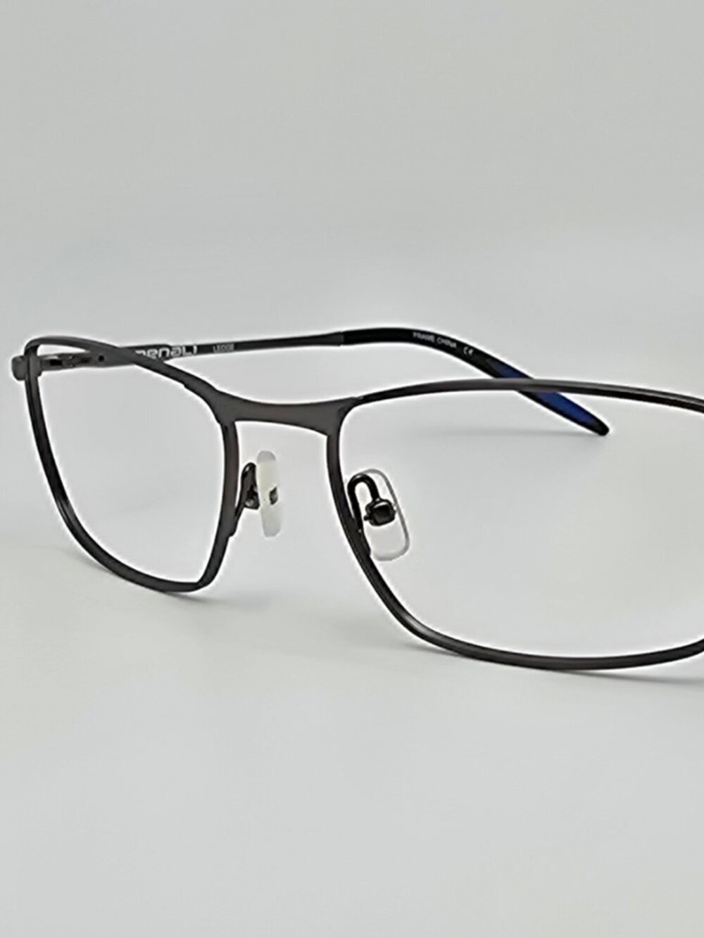Denali Ledge Pewter Full Rim Eyeglasses Frame w/ Flexhinge 54-17-140